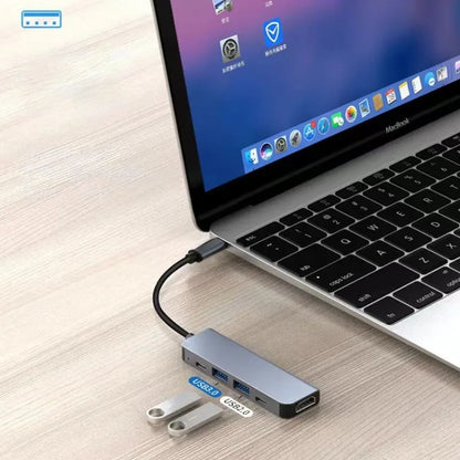 USB C Hub to 4K HDMI-Compatible USB 3.0 2.0