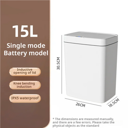 15L Smart Automatic Bagging Touchless Trash Can
