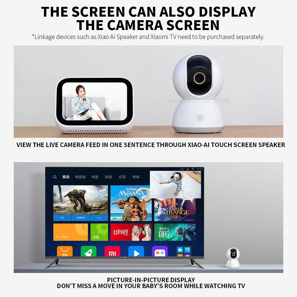 360° Smart Home Security Camera