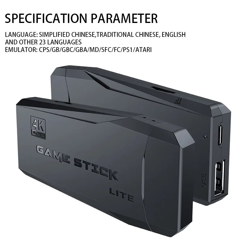 4K Ultra HD Wireless Game Stick