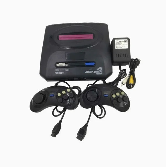 Retro 16-Bit Home Video Game Console