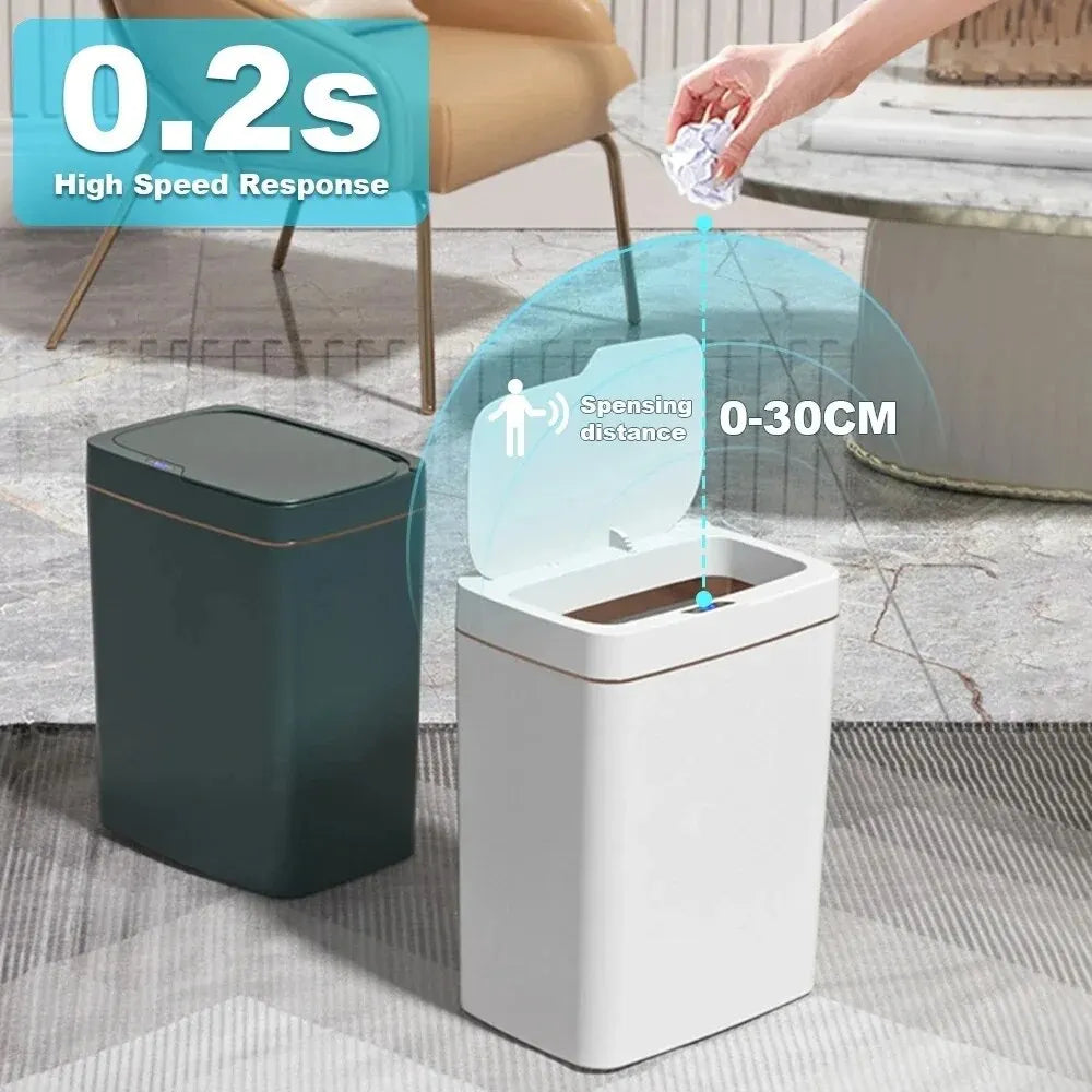 15L Smart Automatic Bagging Touchless Trash Can
