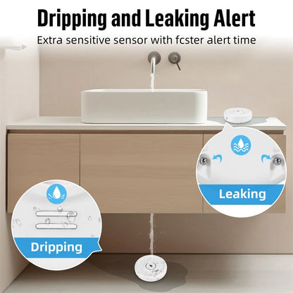 Fuers Tuya Smart WiFi Water Leakage Detector
