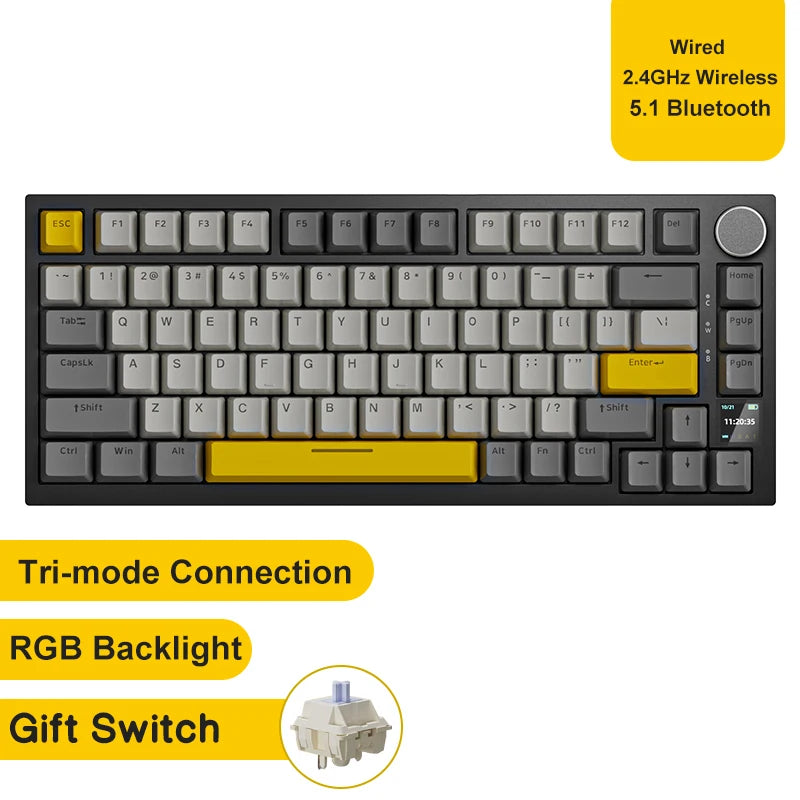 Pro Wireless Mechanical Keyboard Bluetooth