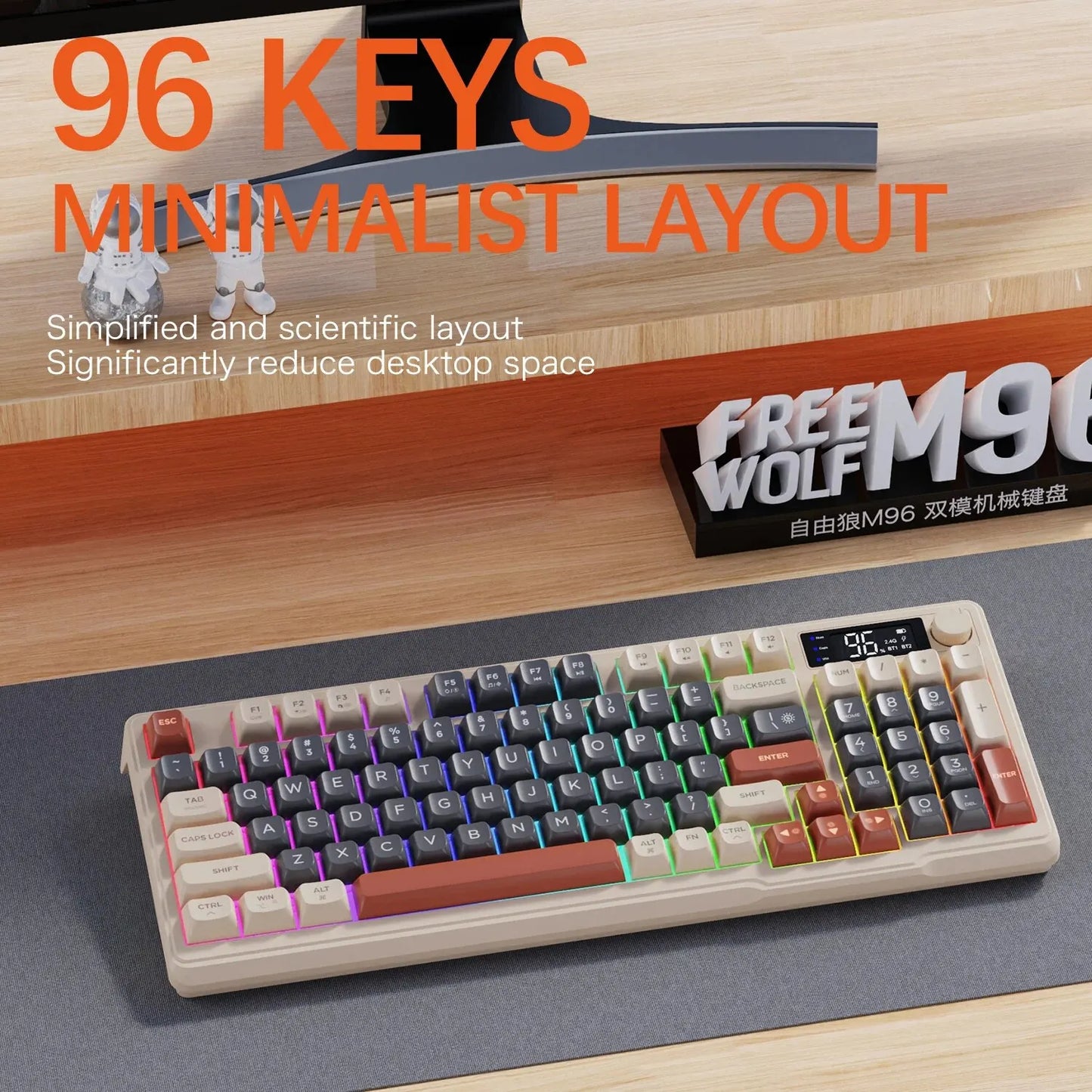 M96 Wireless Gaming Keyboard