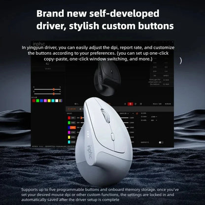 X9 PRO Vertical Ergonomic Wireless Mouse