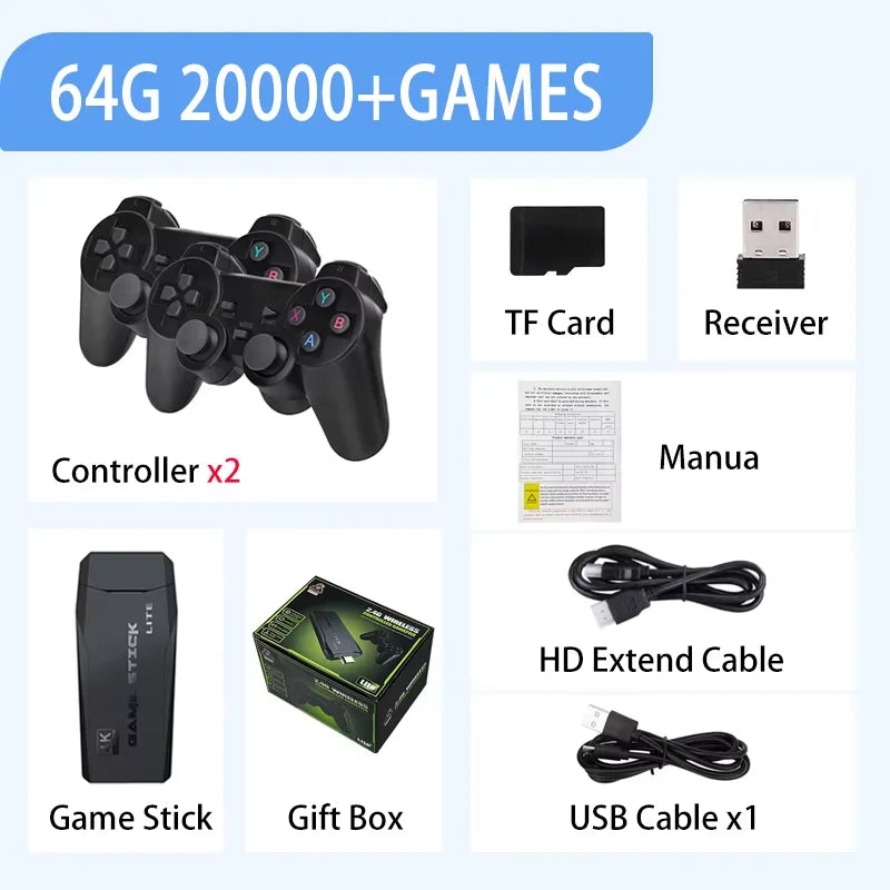 4K Ultra HD Wireless Game Stick