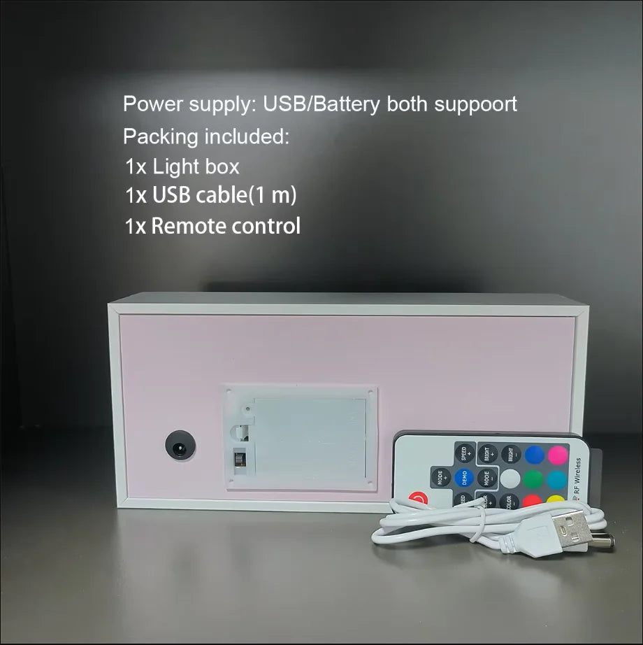 3D Anime Light Box
