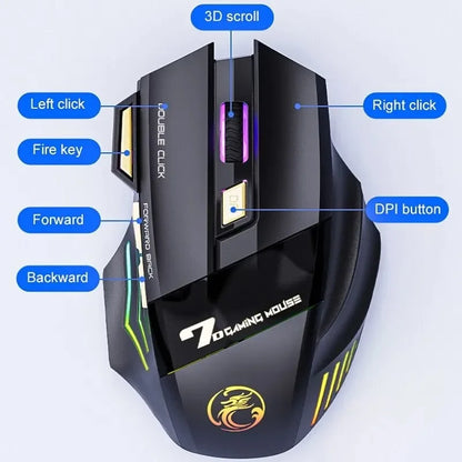 GW-X7 Dual-Mode Wireless Gaming Mouse