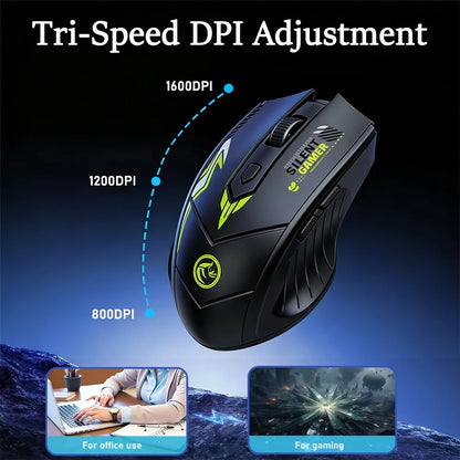 Pro Dual-Mode Wireless E-Sports Gaming Mouse
