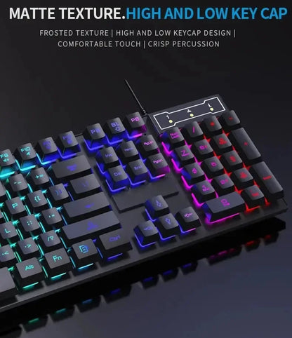Backlit Mechanical Gaming Combo