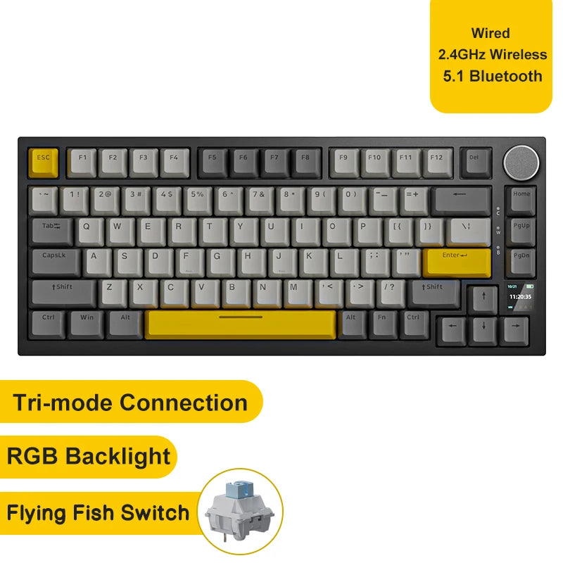 Pro Wireless Mechanical Keyboard Bluetooth