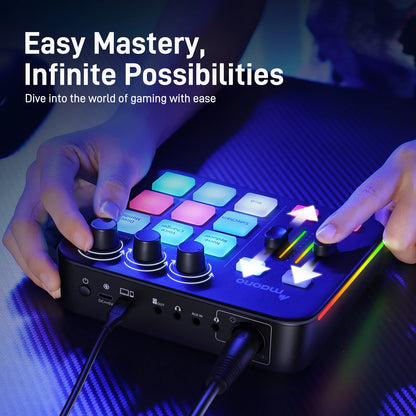 MAONO G1 NEO Pro Gaming Audio Interface & Mixer