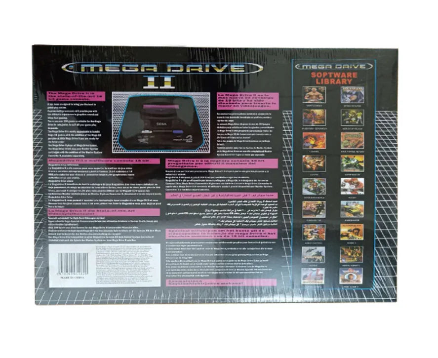 Retro 16-Bit Home Video Game Console