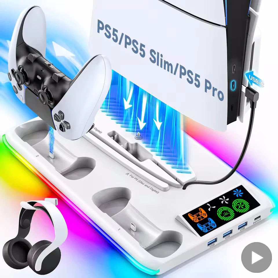 Game Stand For Sony PS5 Console Playstation  5 Slim & Pro